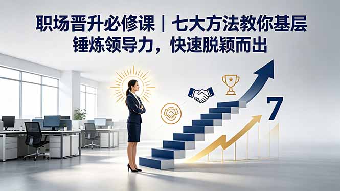 付费文章：职场晋升必修课｜七大方法教你基层锤炼领导力，快速脱颖而出-送财鼠
