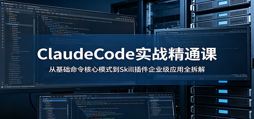 ClaudeCode实战精通课：从基础命令核心模式到Skill插件企业级应用全拆解-送财鼠