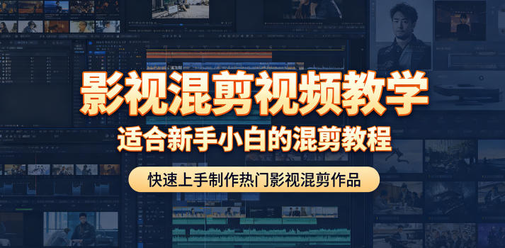 影视混剪视频教学，适合新手小白的混剪教程，快速上手制作热门影视混剪作品-送财鼠