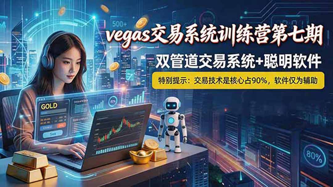 【海外美金AI搬砖】Vegas交易技术+聪明软件， 黄金期货日赚50-1000U， 长期稳定，小白轻松上手-送财鼠
