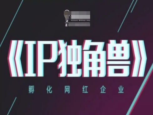 IP独角兽，孵化网红企业，ip教程-送财鼠