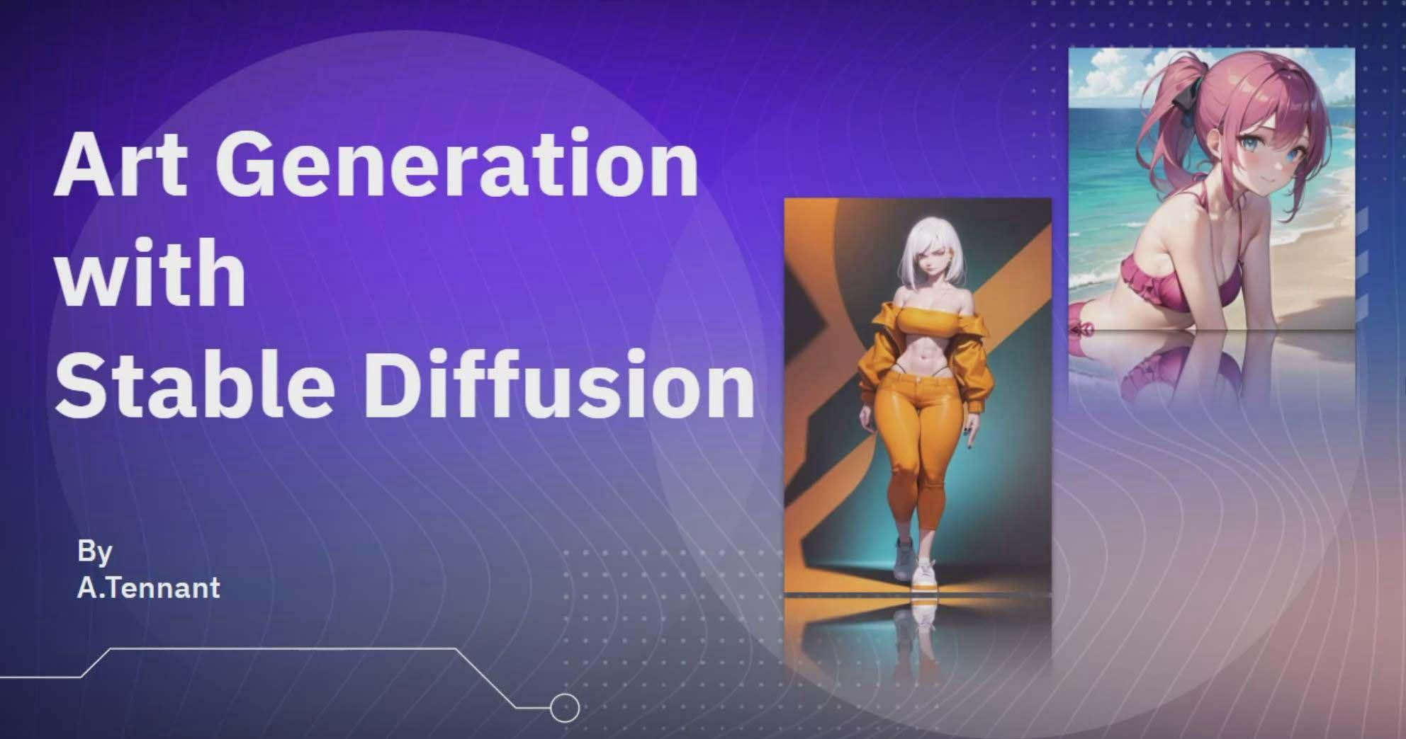 图片[1]-利用Stable Diffusion AI人工智能生成动漫艺术分步教程-14节课-中英字幕-送财鼠