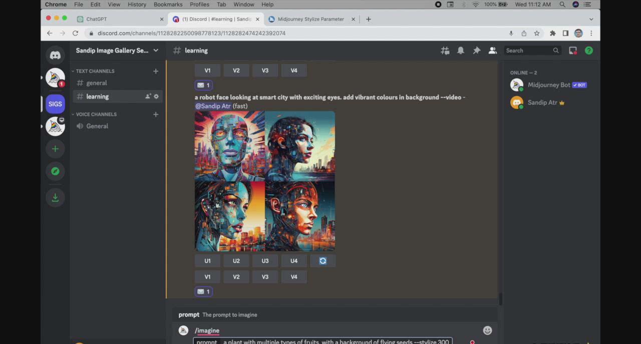图片[2]-ChatGPT4 和 MidJourney AI 绘画聊天革命性指南教程-33节视频课-中英字幕-送财鼠