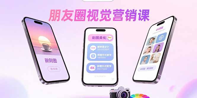 朋友圈视觉营销课：问候图美化，晒单图设计，拼图玩法教学-送财鼠