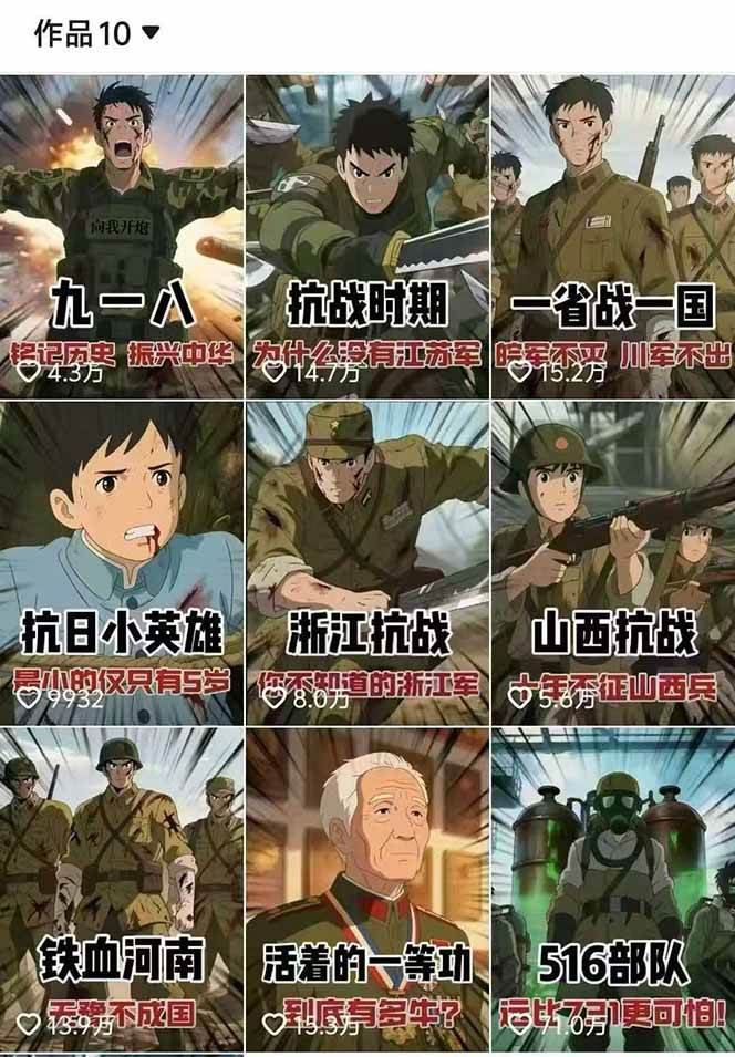 图片[2]-动漫历史类视频制作全流程，学文案撰写、分镜提示词，掌握动漫图生成+抠图配音剪辑-送财鼠