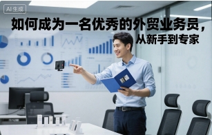 如何成为一名优秀的外贸业务员，从新手到专家-送财鼠
