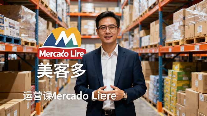 2025美客多Mercado Libre运营课：账号注册/产品上传/促销活动/自发货模式-送财鼠