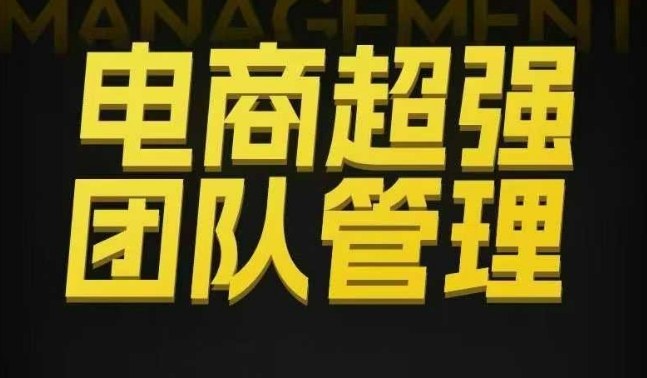 电商超强团队管理，组织绩效，到用人执行，分权合伙-送财鼠