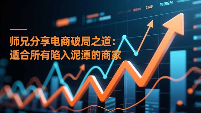 师兄分享电商破局之道：适合所有陷入泥潭的商家-送财鼠
