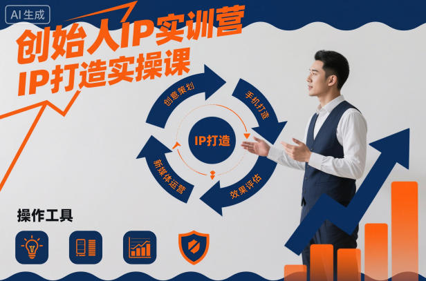 创始人IP实训营，IP打造实操课-送财鼠