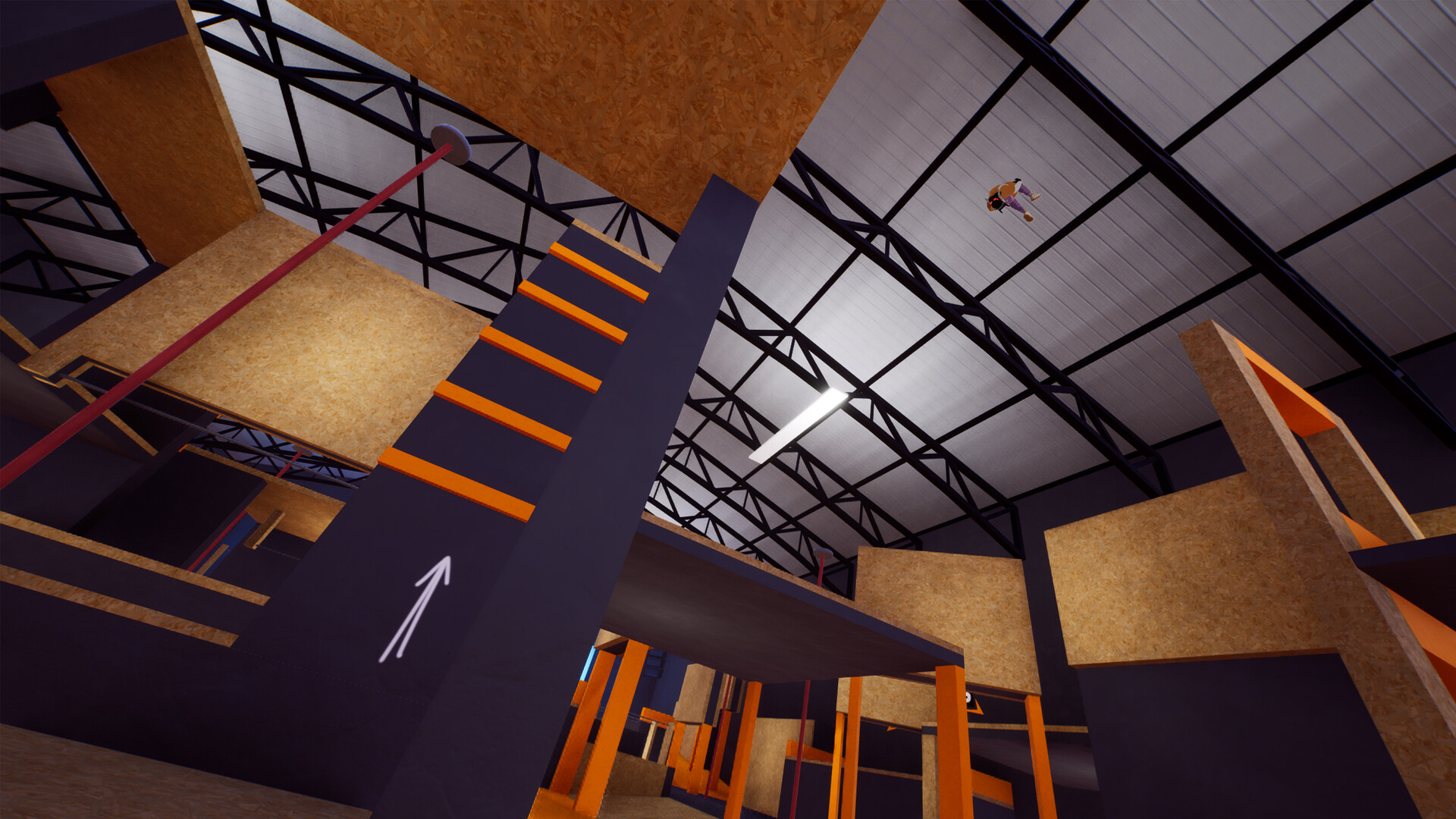 PC游戏《屋顶与小巷：跑酷游戏/Rooftops & Alleys: The Parkour Game》中文Build.20864913下载-送财鼠