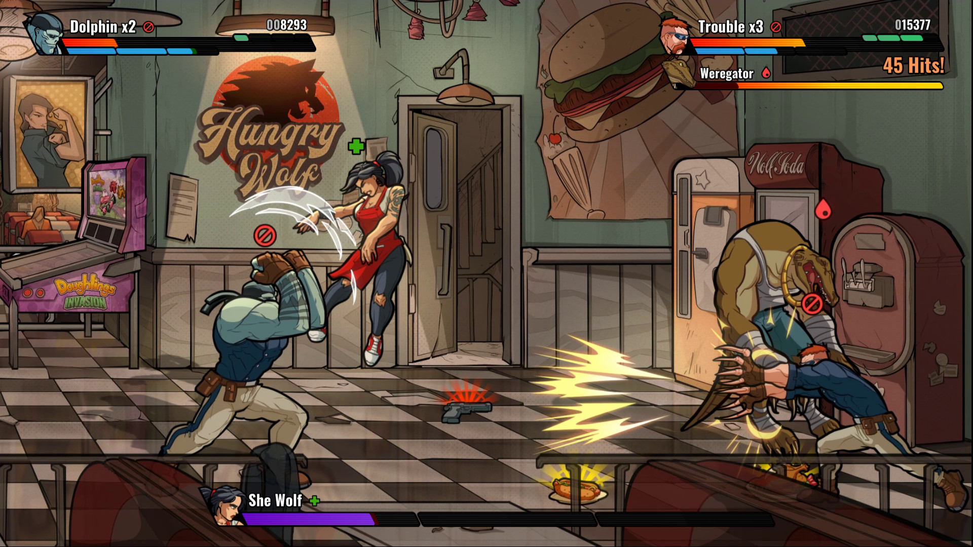 《混乱斗士 Mayhem Brawler》Switch中文版NSZ下载 – 含2.2.39补丁-送财鼠