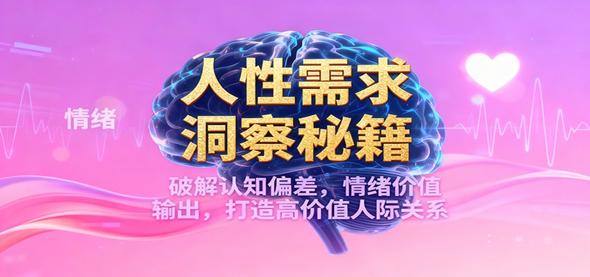 人性需求洞察秘籍，破解认知偏差，情绪价值输出，打造高价值人际关系-送财鼠
