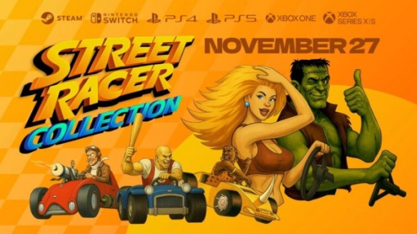 《经典卡丁车竞速合集 Street Racer Collection》switch英文版下载-送财鼠