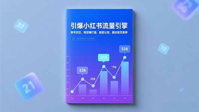引爆小红书流量引擎，账号定位、视觉锤打造、底层认知，撬动首页推荐-送财鼠