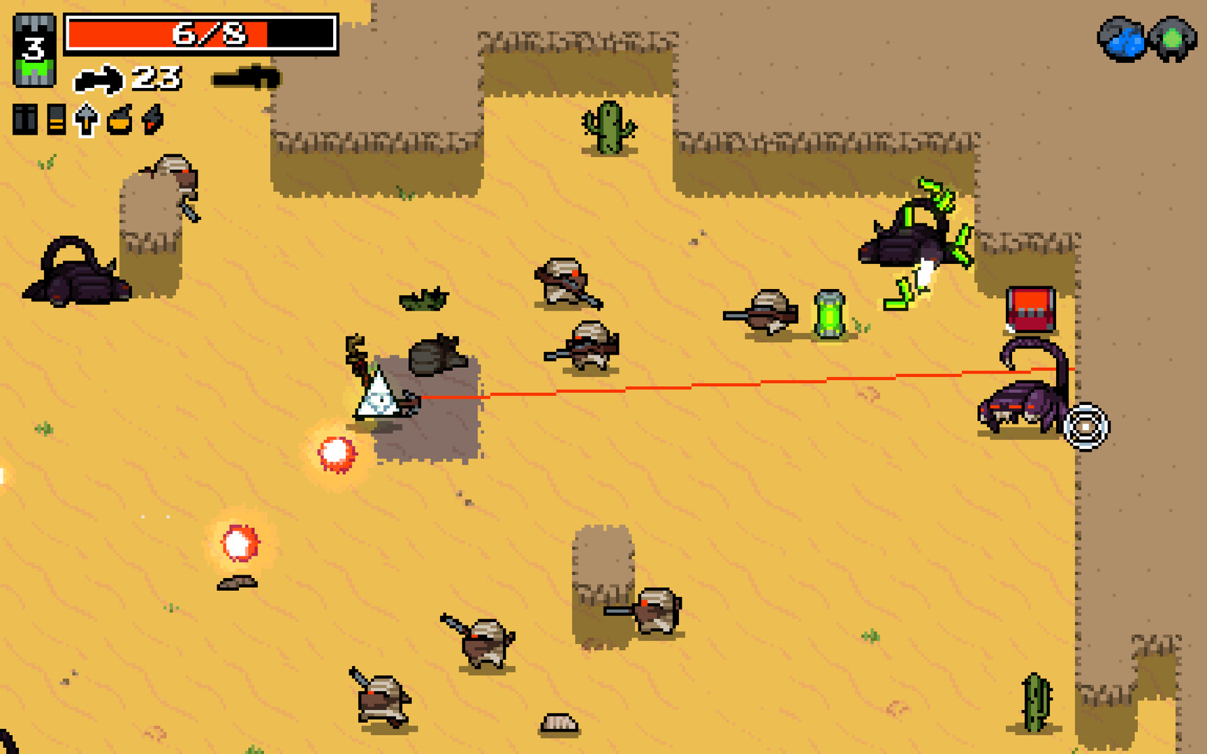 《废土之王/Nuclear Throne》PC中文版下载-含Build.21075708-送财鼠