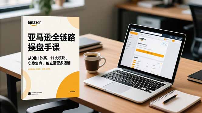 亚马逊全链路操盘手课，从0到1体系、11大模块、实战复盘，独立运营多店铺-送财鼠