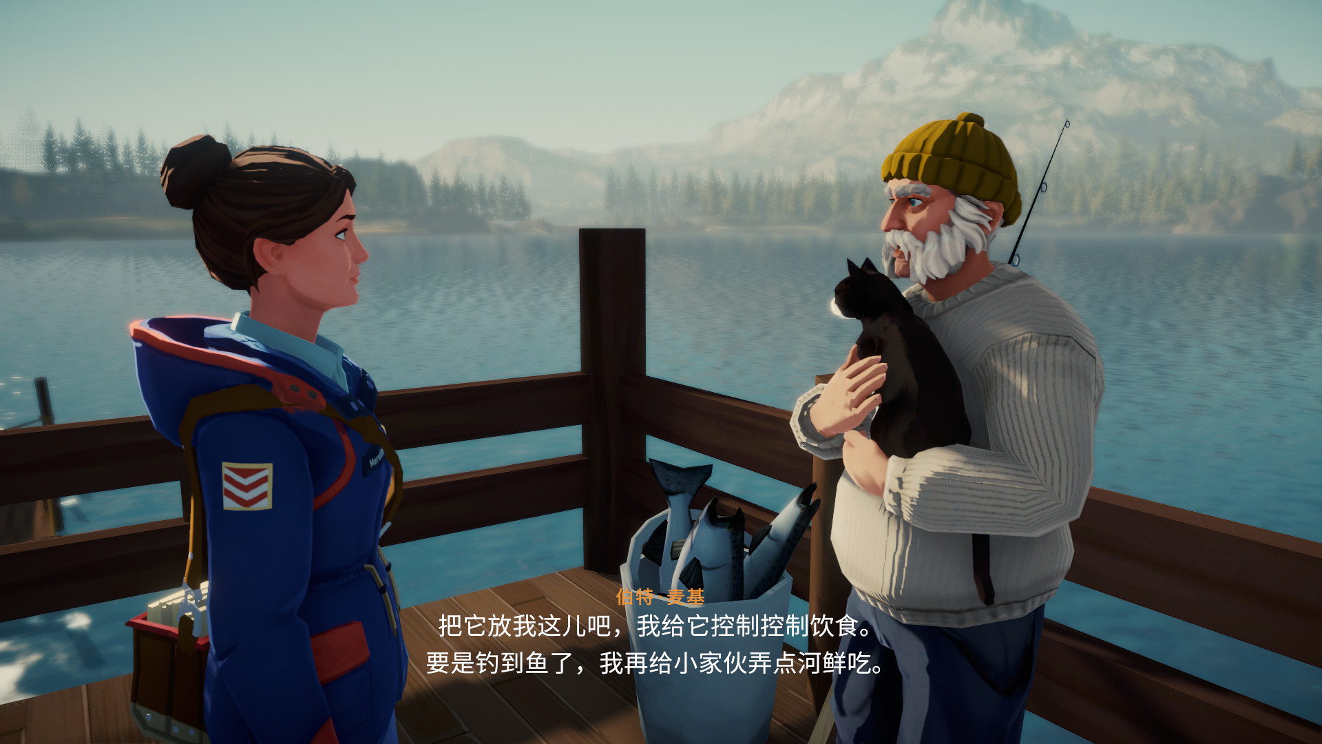 《湖 Lake》Switch美版中文NSZ下载 – 含1.4.2补丁-送财鼠