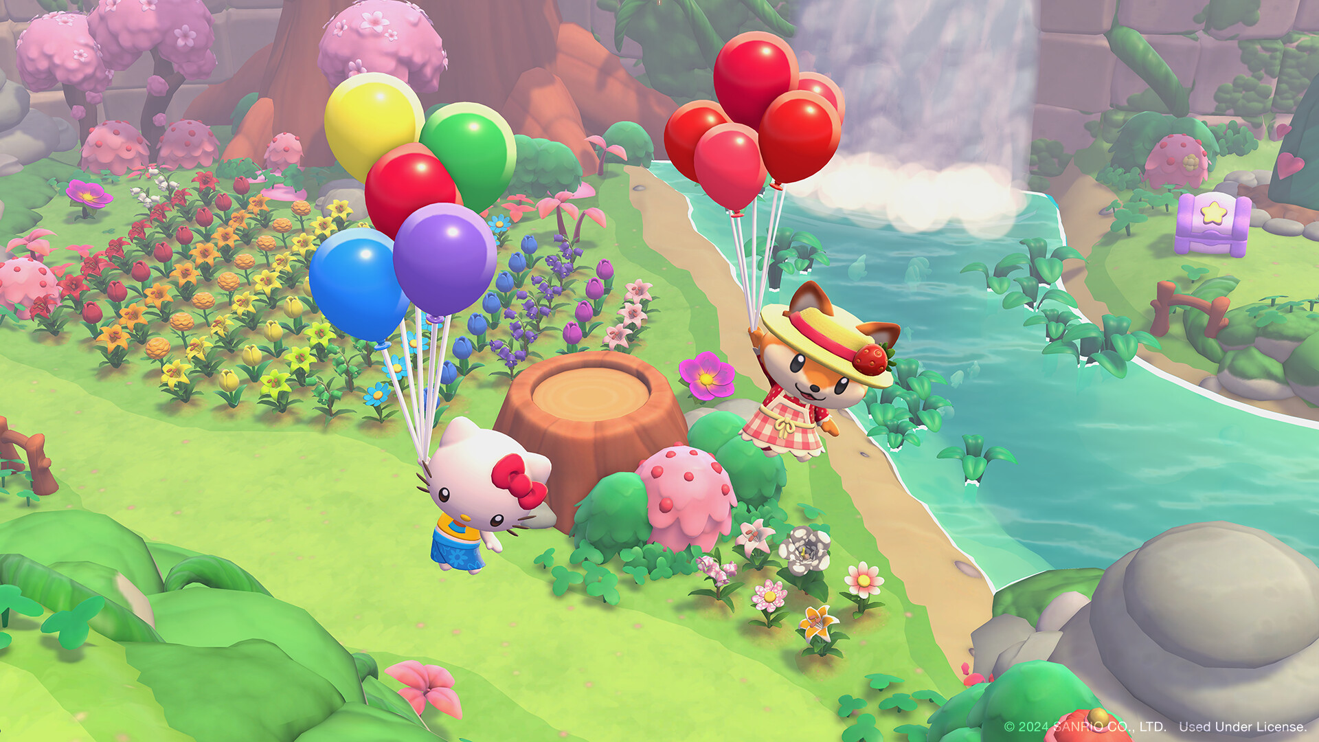《凯蒂猫岛屿冒险 Hello Kitty Island》Switch美版中文NSZ下载 – 含2.11.1补丁+2DLC-送财鼠