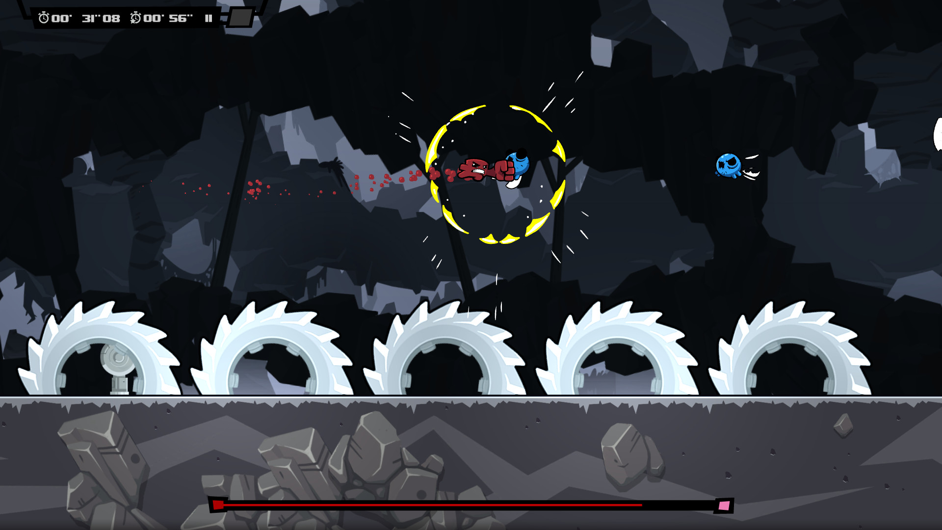 《超级食肉男孩：永无止境 Super Meat Boy Forever》Switch中文版NSZ下载 +v262144补丁-送财鼠