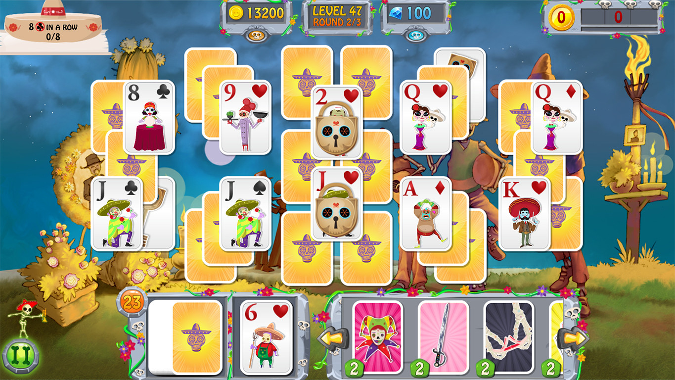 《亡灵节：纸牌合集 Day of the Dead – Solitaire Collection》Switch英文版NSP下载-送财鼠