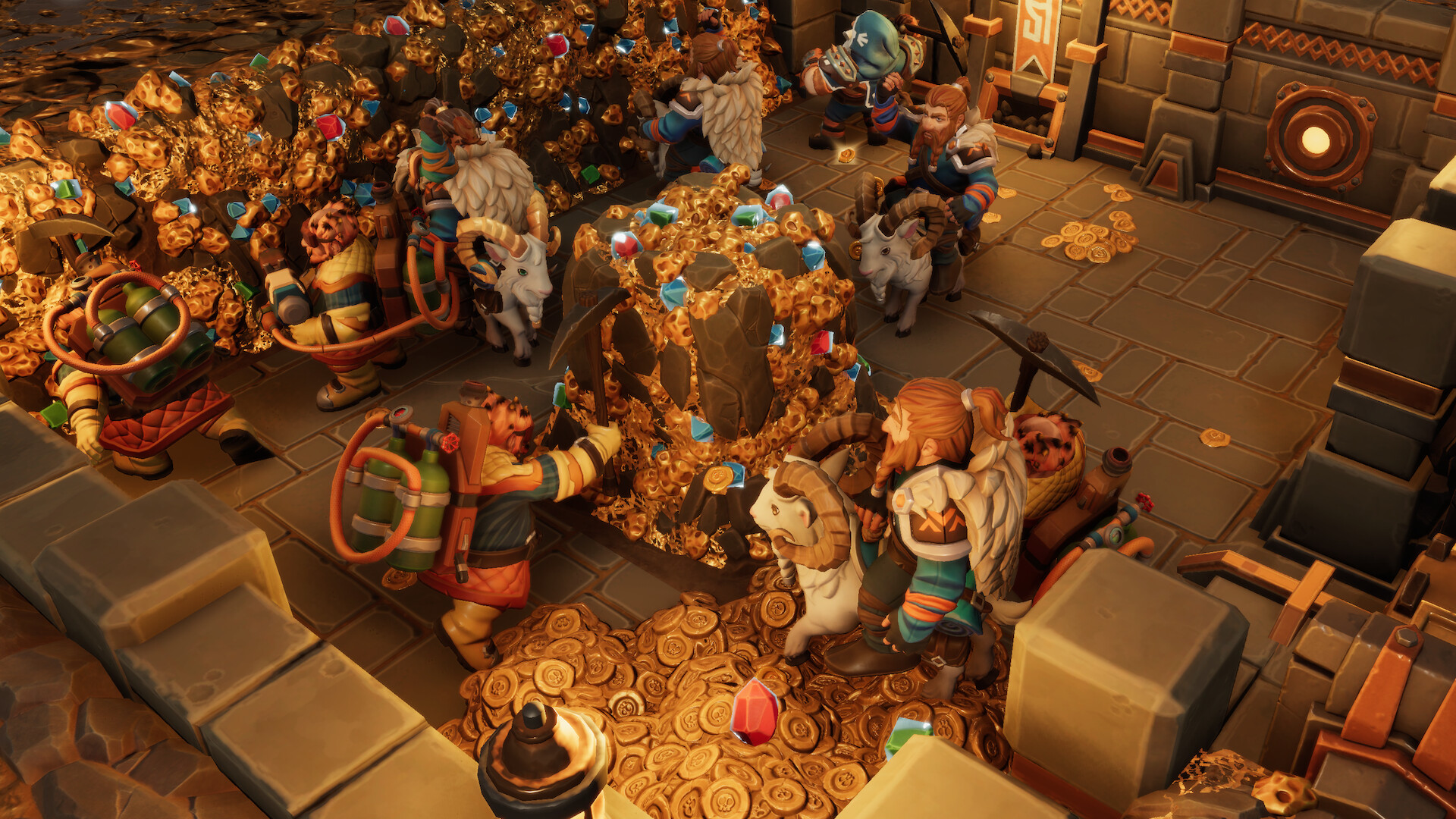 《地下城4 Dungeons 4》Switch美版中文NSZ下载 – 含1.10 补丁-送财鼠