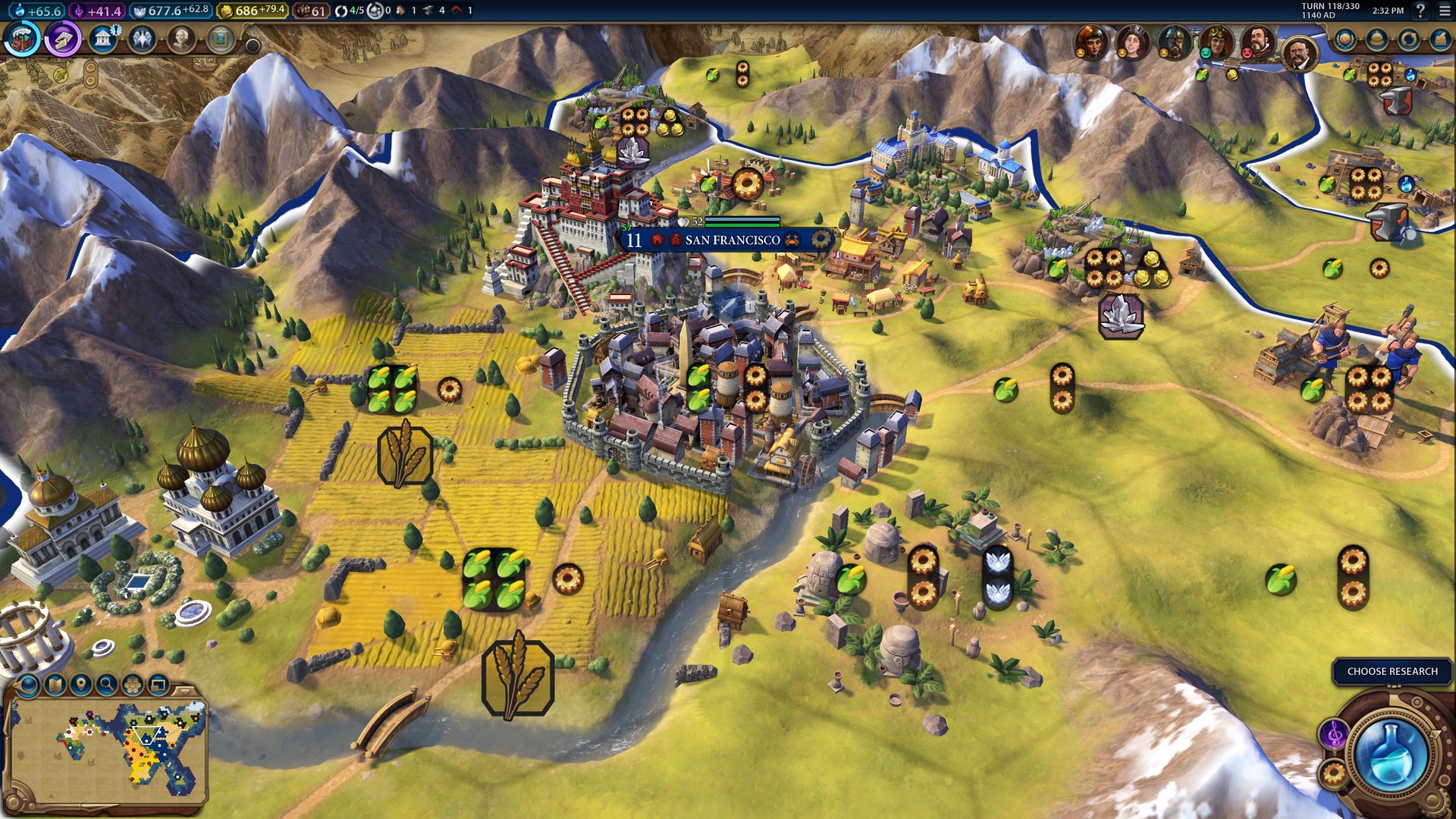 《文明6 Sid Meiers Civilization VI》Switch美版中文版NSP下载 – 含1.2.19补丁-送财鼠