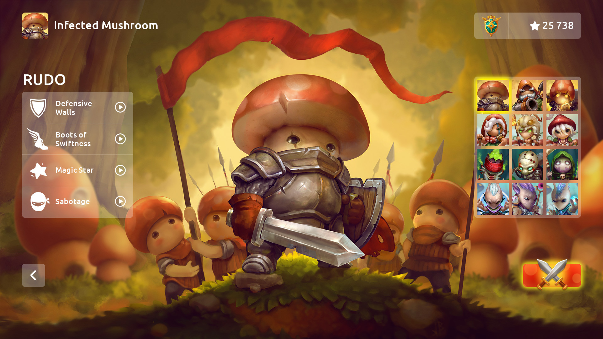 《蘑菇战争 2 Mushroom Wars 2》Switch中文版NSP下载 – 含1.0.0补丁-送财鼠