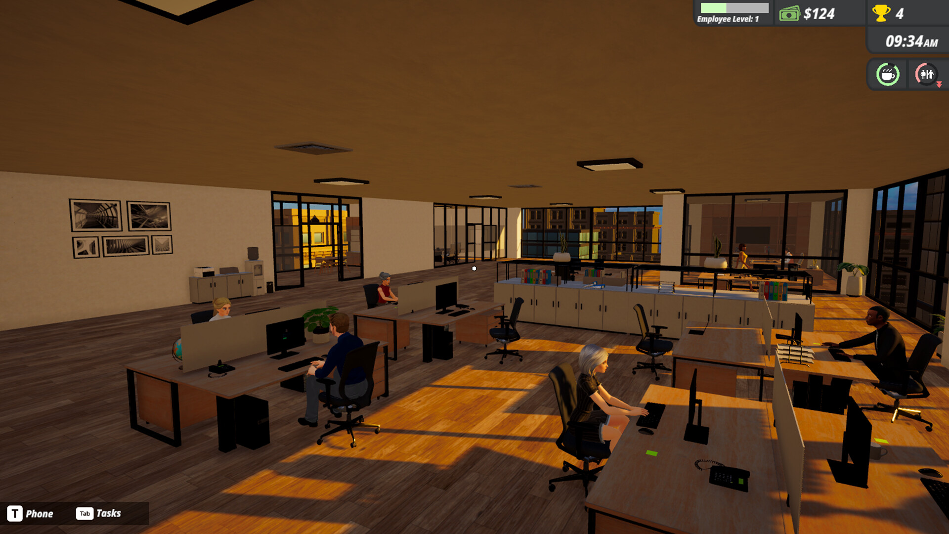 PC游戏《办公室模拟器/Office Simulator》中文+v1.0.0正式版下载-送财鼠