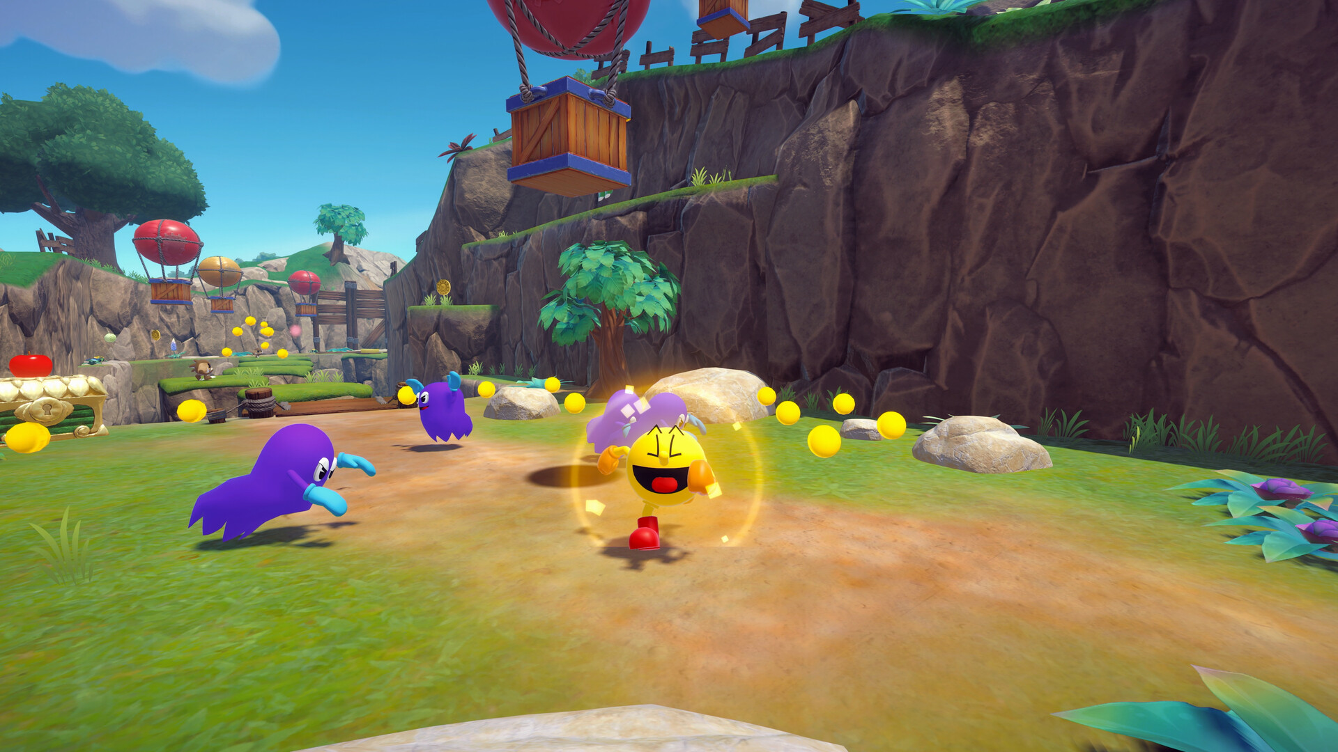 《吃豆人 吃遍世界2 重制版 PAC-MAN 2》Switch港版中文NSZ下载 – 含1.0.4补丁+2DLC-送财鼠