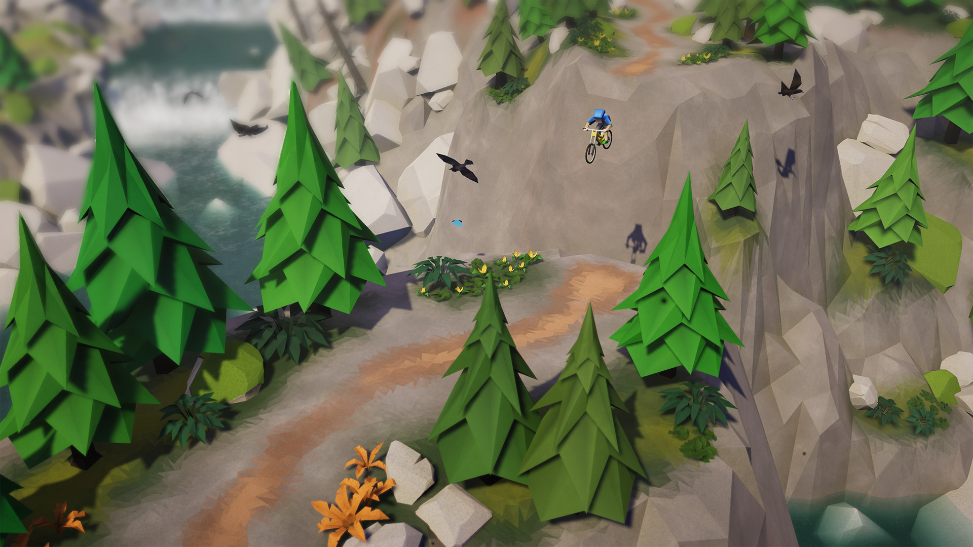 《孤山速降 Lonely Mountains: Downhill》Switch美版中文NSP下载 – 含1.6.0补丁+5DLC-送财鼠