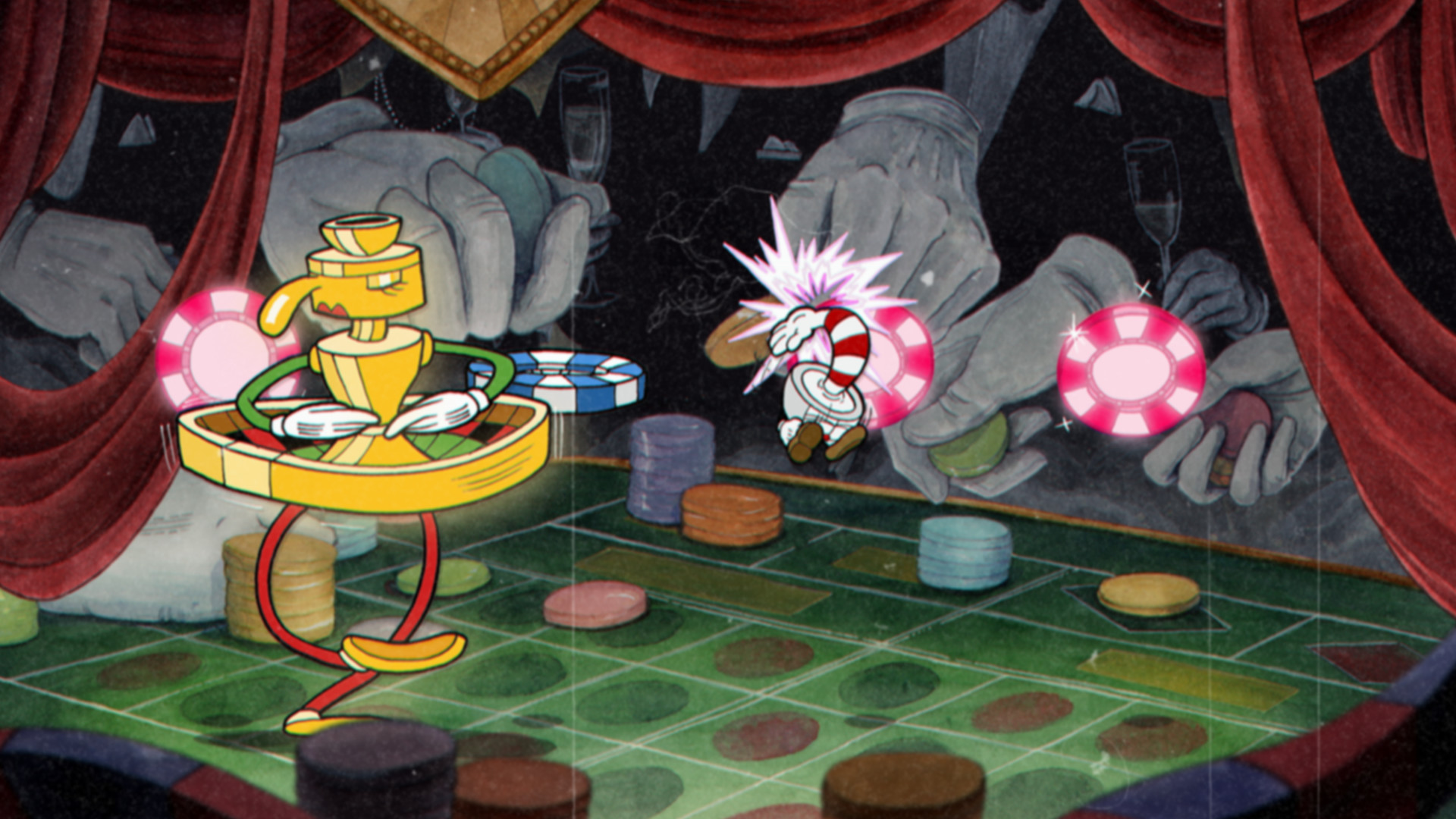 《茶杯头 Cuphead》Switch美版中文版NSP下载 – 含1.3.7补丁+1DLC-送财鼠