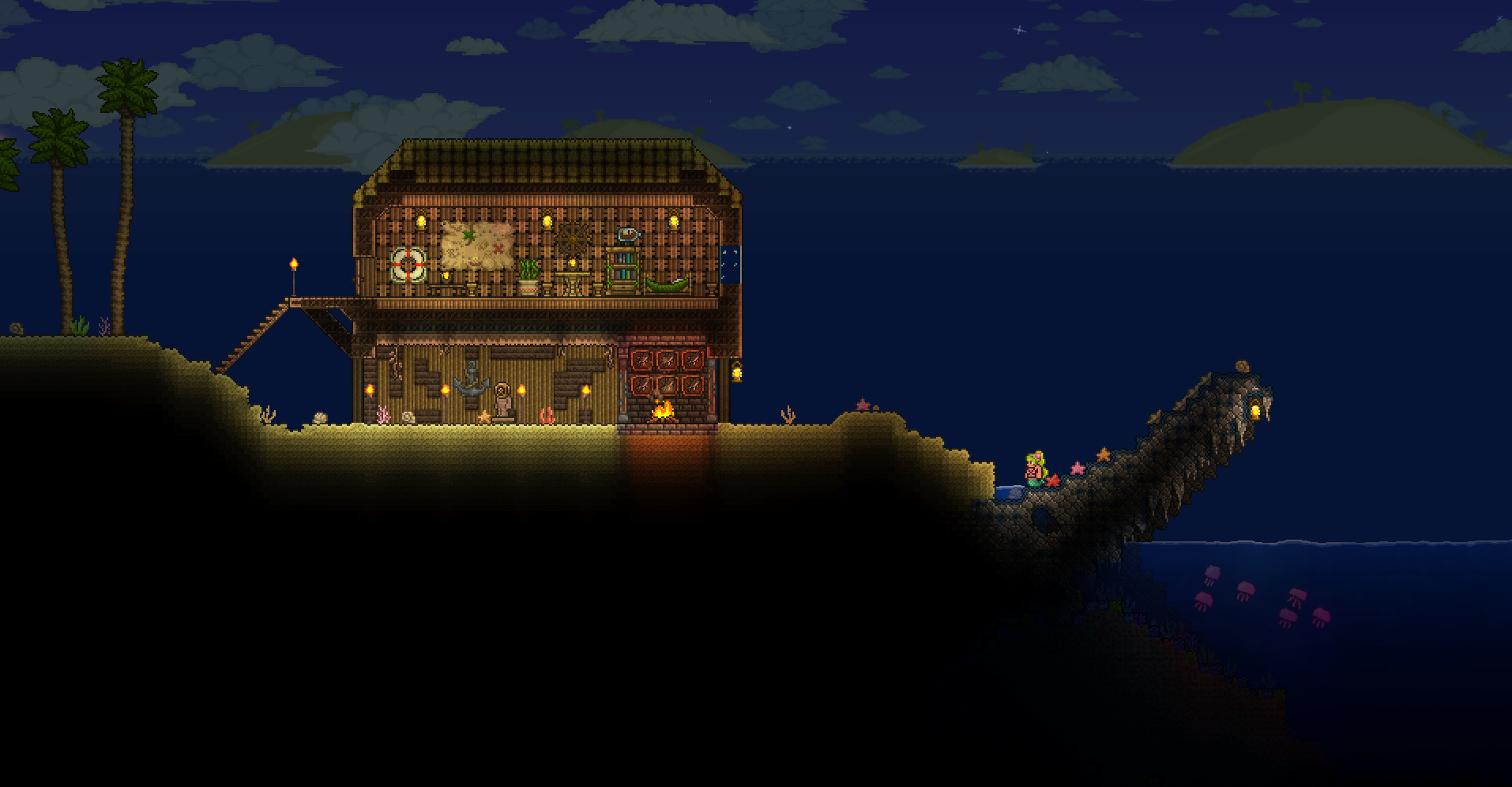 《泰拉瑞亚 Terraria》Switch日版中文NSP下载 – 含4.4.14补丁-送财鼠
