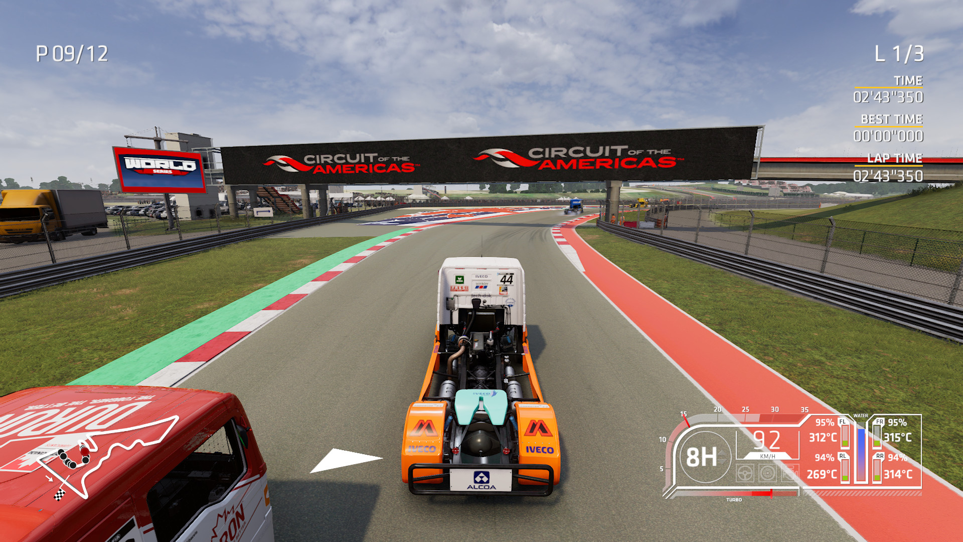 《FIA欧洲卡车锦标赛 FIA European Truck Racing Championship》Switch中文版NSP下载 – 含1.0.0补丁-送财鼠