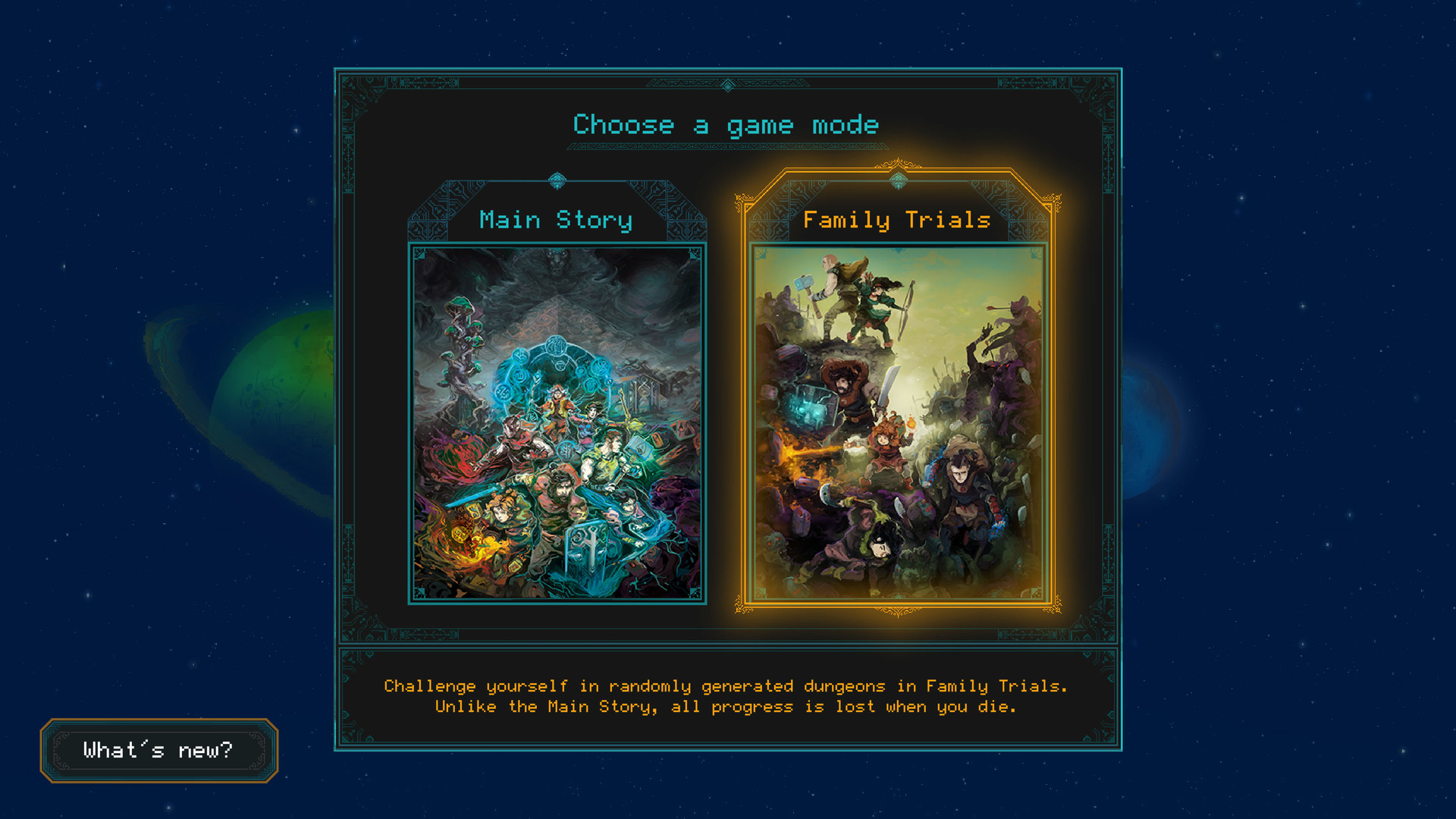 《莫塔之子 Children of Morta》Switch中文版NSP下载 – 含1.0.9补丁-送财鼠