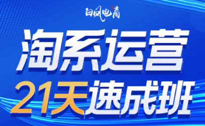 白凤电商·淘系运营21天速成班(更新2026)-送财鼠