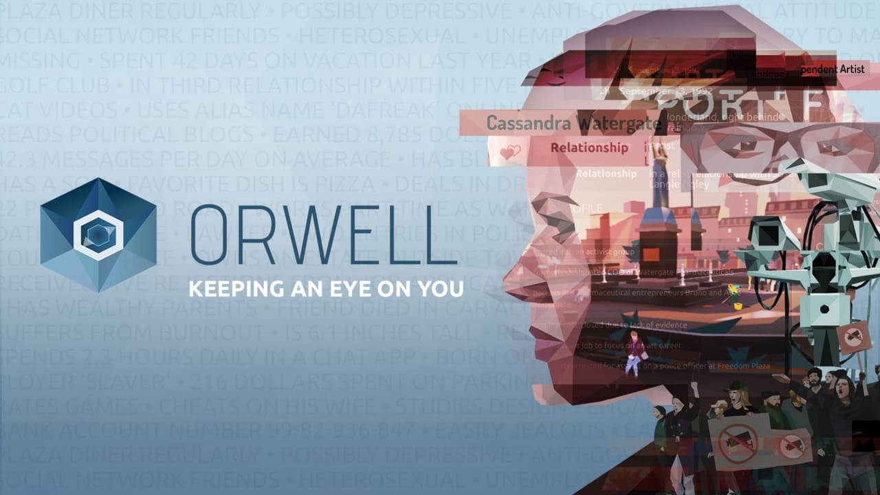 奥威尔 无所遁形丨Orwell: Keeping an Eye On You-送财鼠