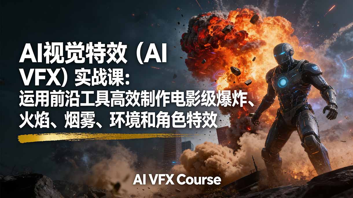 AI视觉特效(AI VFX-送财鼠