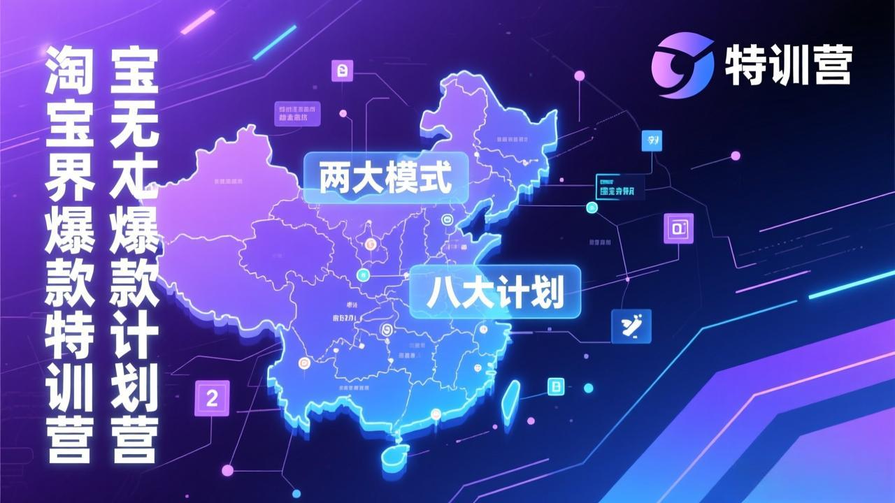 淘宝无界爆款训练营：2026年1月杭州线下高端集训课，3天构建两大模式八大计划体系-送财鼠
