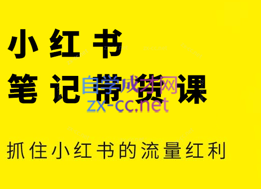 张宾·小红书笔记带货课(更新2026)-送财鼠