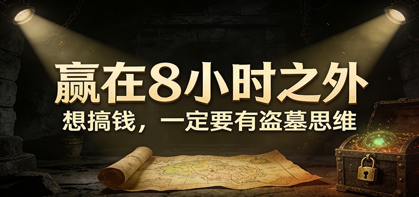 公众号付费文章《赢在8小时之外，想搞钱，一定要有盗墓思维》-送财鼠