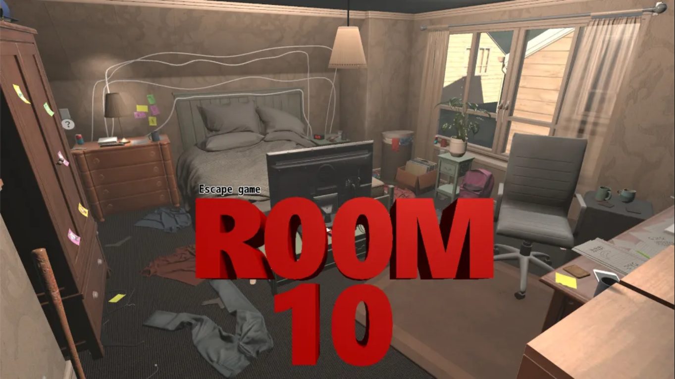 【美版】逃脱游戏 R00M10 .Escape game R00M10 中文-送财鼠