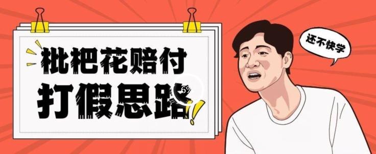 最新打假原料枇杷花赔付玩法一单收益1000+小白轻松下车【详细视频玩法教程】【仅揭秘】-送财鼠