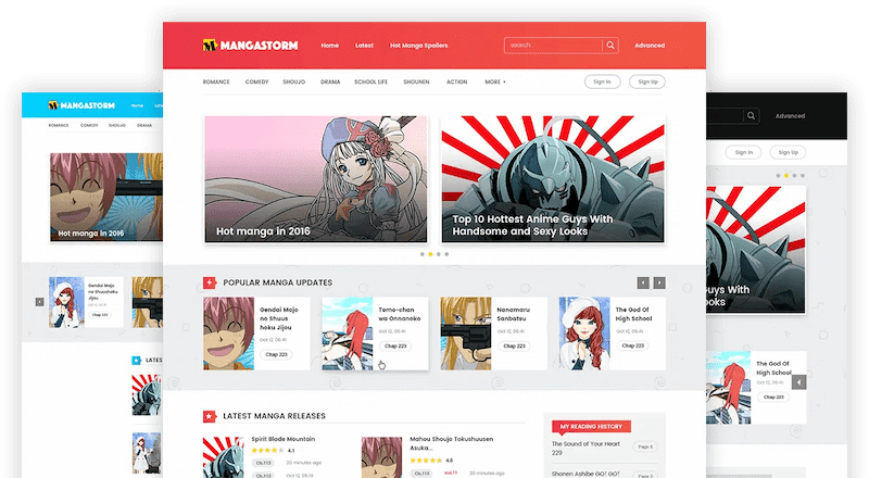 Madara 2.2.2.1主题源码 | 响应式WordPress漫画小说主题模板-送财鼠