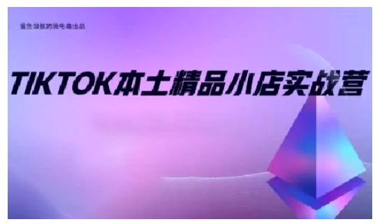 TikTok本土精品小店出海实战营，从入门到高阶，不止0-1!-送财鼠