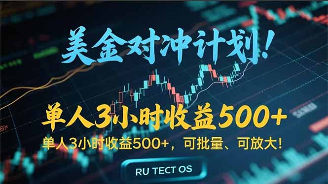 长久稳定的撸美金项目，平均3小时收入 500+，可公司实地考察实地操作！-送财鼠