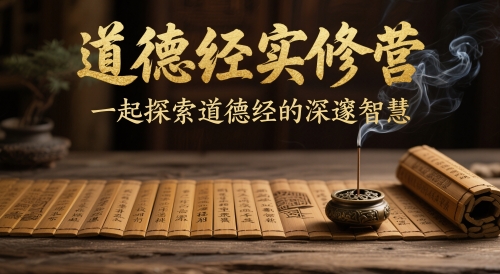 道德经实修营，一起探索道德经的深邃智慧-送财鼠