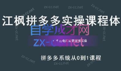 江枫老师·拼多多实操课程-送财鼠