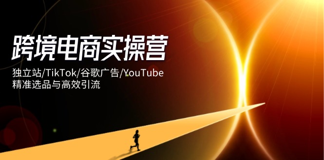 跨境电商实操营：独立站/TikTok/谷歌广告/YouTube，精准选品与高效引流-送财鼠