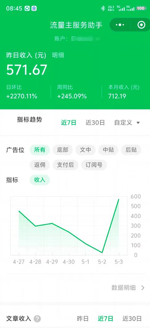 最新公众号托管躺赚项目，操作简单，只需复制粘贴，小白每天花五分钟，…-送财鼠